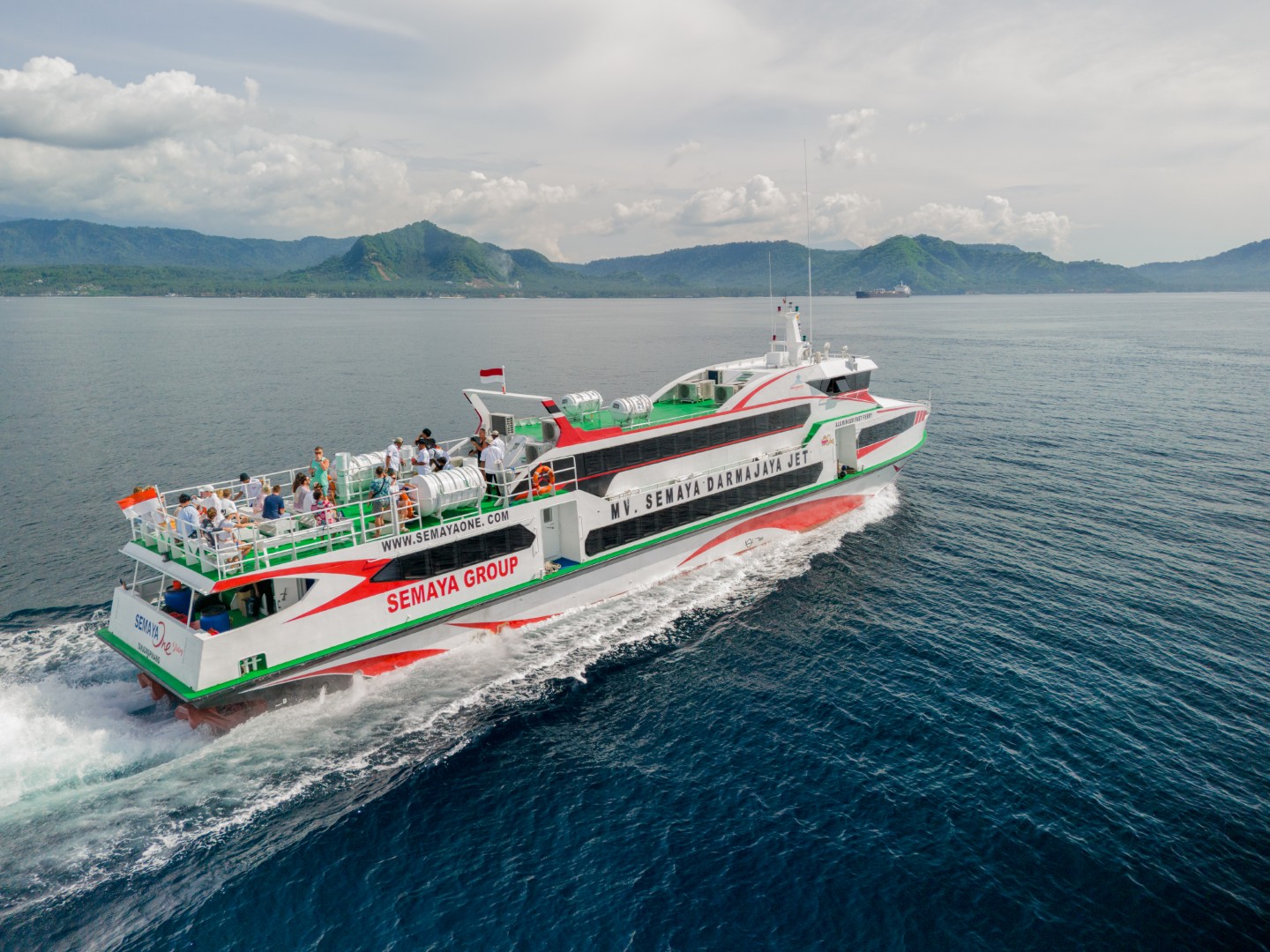 Fast ferry to Gili Islands