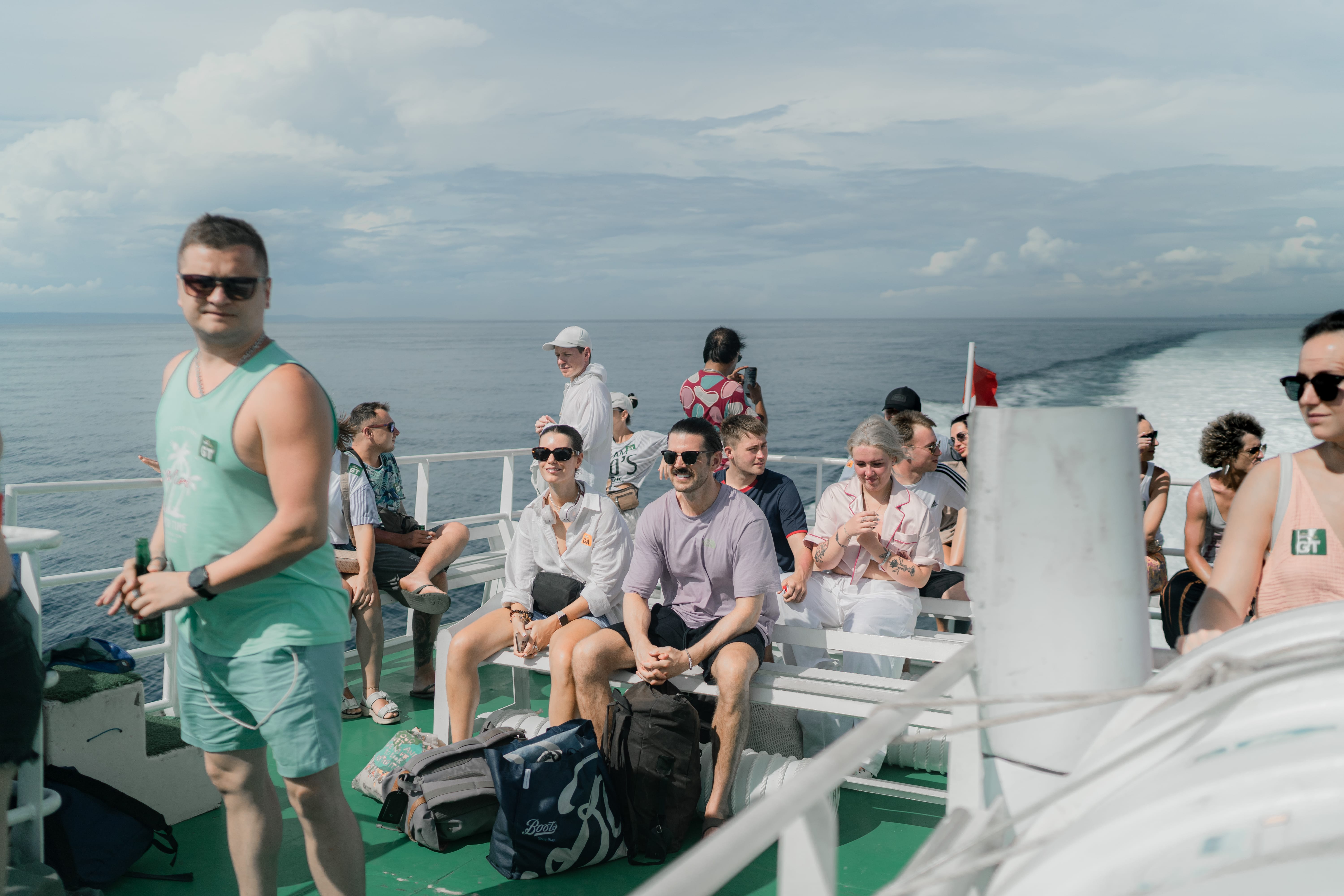 Speedboat in Bali waters